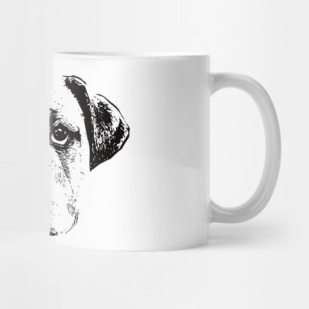 Bulldog Face Design - A Bulldog Christmas Gift by DoggyStyles